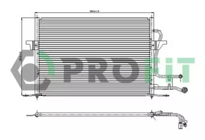 Радиатор кондиционера PROFIT PR 2532C1